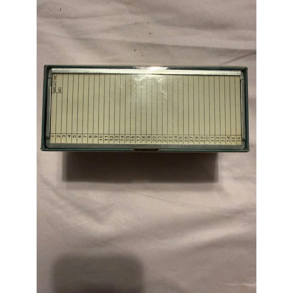 Vintage Argus No 593 Automatic Slide Changer Magazine Set of 2 with Boxes